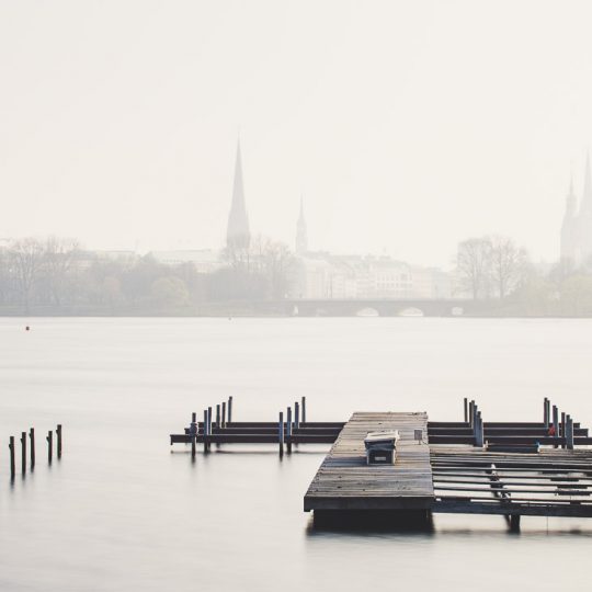 Steg, Alster, Hamburg